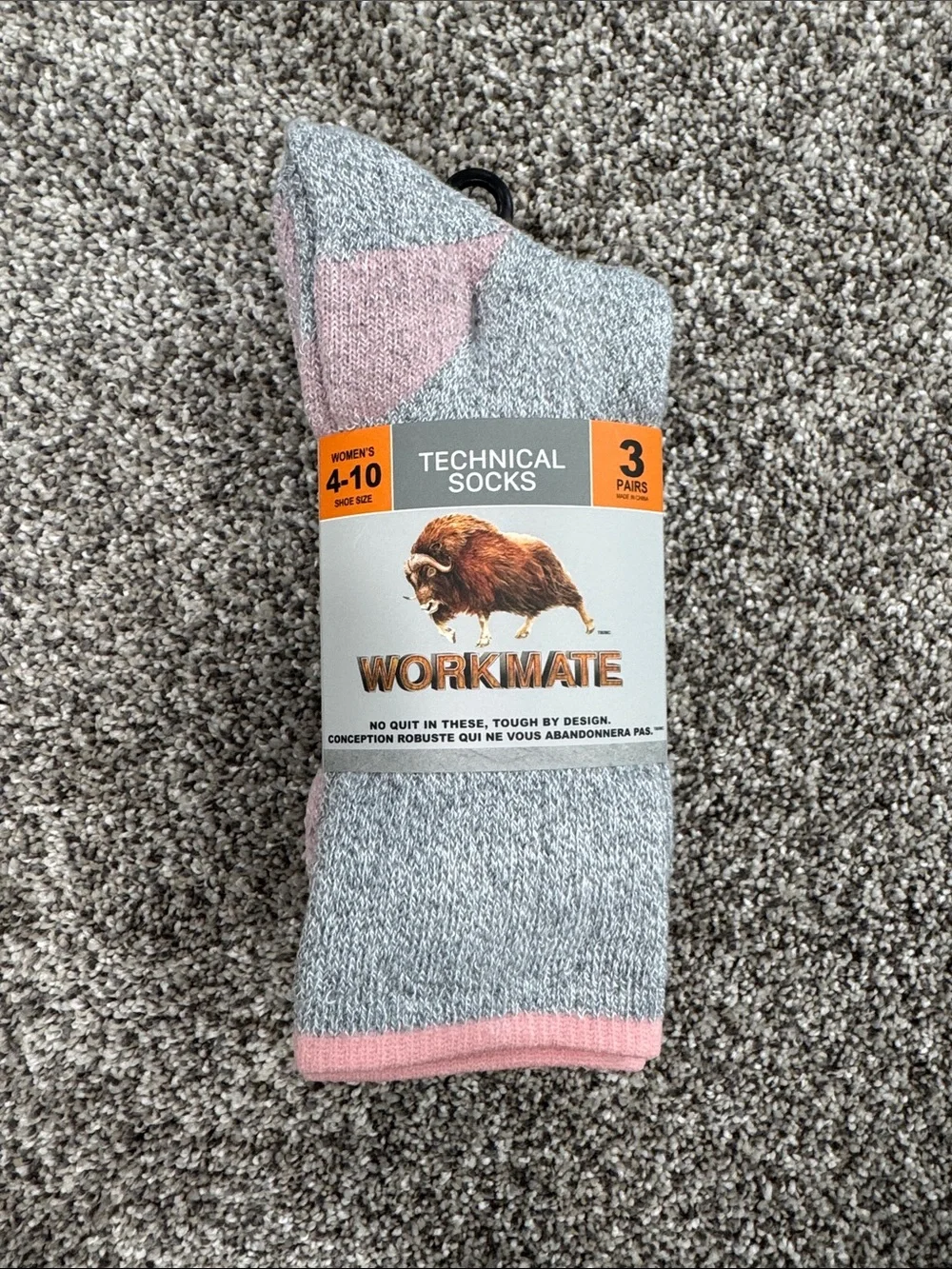 Workmate Technical Socks ~ Women's shoe size 4-10 (3 Pairs)
